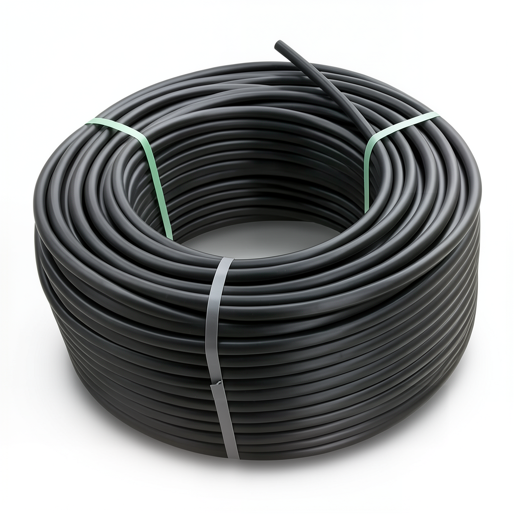 لفة أنابيب بلاستيك HDPE ضغط 12.5 بار [PE 100] قطر خارجي 40 مم SDR 11 لون أسود
