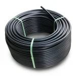 HDPE Plastic Coil Pipe PN 12.5 Bar PE 100 50 mm SDR 11 Black