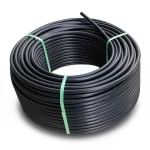 HDPE Plastic Coil Pipe Nominal Pressure 12.5 Bar PE 100 OD 63 mm SDR 11 Black