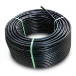 HDPE Plastic Coil Pipe PN 12.5 Bar PE 100 90 mm SDR 11 Black