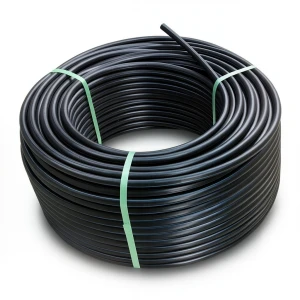 HDPE Plastic Coil Pipe PN 12.5 Bar PE 100 90 mm SDR 11 Black