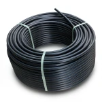 HDPE Plastic Coil Pipe PN 12.5 Bar PE 100 OD 125 mm SDR 11 Black