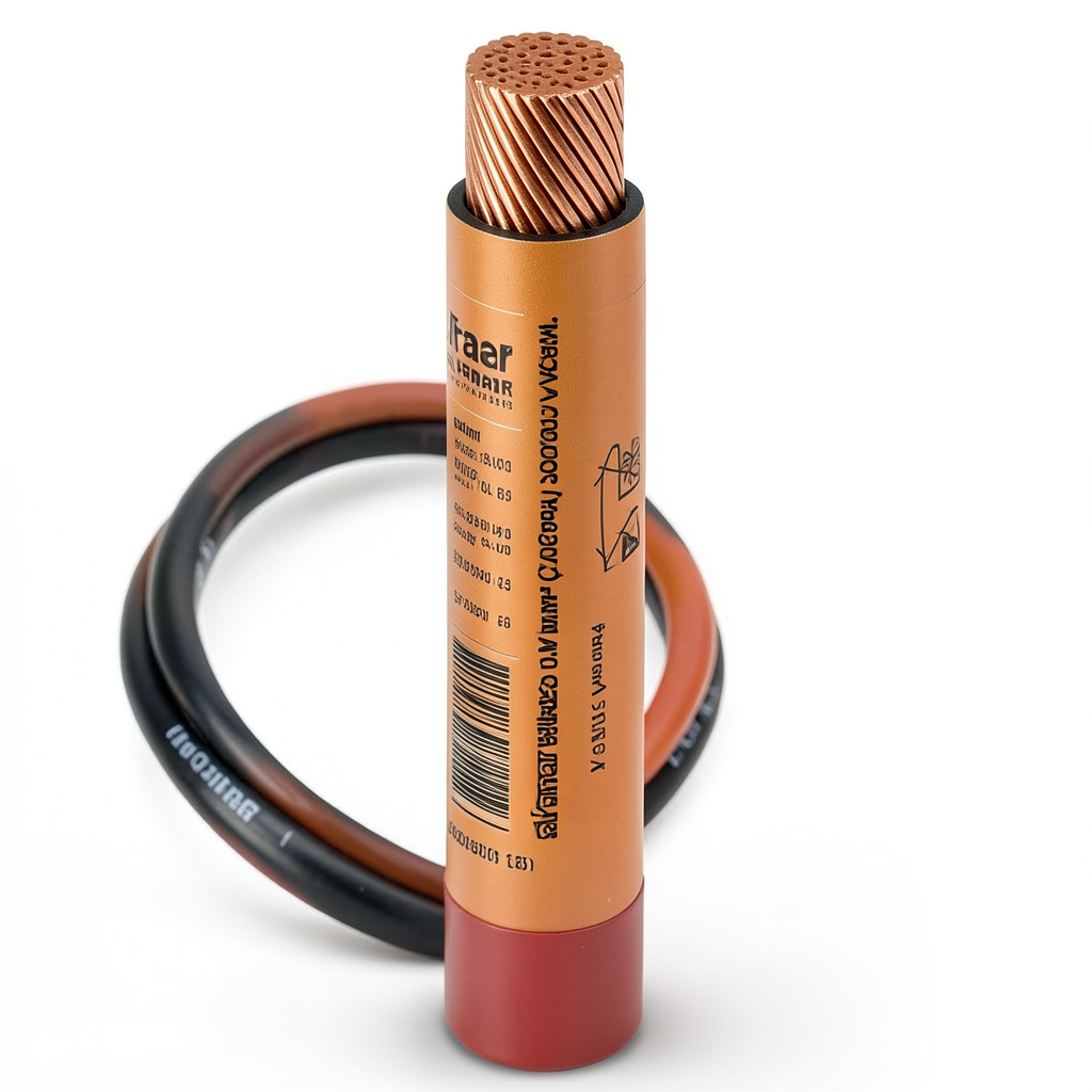 Flexible Wire 35mm2 450/750V Copper Conductor 0.52mm Diameter PVC Insulated | Al Fanar