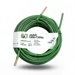 1.5mm Single Core Stranded Wire CU/PVC, 450/750V, Green Color | Jeddah Cables Company