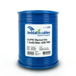 CU/PVC Stranded Electric Wire 1.5mm2 450/750V Blue | Jeddah Cables Company
