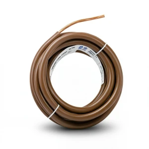 Stranded Copper Wire CU/PVC 50 sq mm Conductor, 450/750V, Brown | Jeddah Cables Company