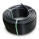 HDPE Plastic Coil Pipe Nominal Pressure 12.5 Bar PE 100, 32 mm SDR 11 Black
