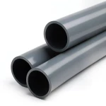 أنابيب بلاستيك UPVC ضغط 9 بار مقاس 2 1/2 إنش سماكة 3.5 مم لون رمادي غامق