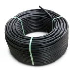 HDPE Plastic Coil Pipe Nominal Pressure 12.5 Bar PE 100, 160 mm SDR 11 Black