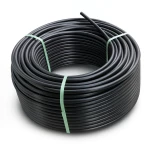 HDPE Plastic Coil Pipe Nominal Pressure 15.6 Bar PE 100 OD 20 mm SDR 9 Black