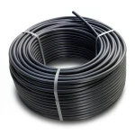 HDPE Plastic Coil Pipe PE 100 25 mm SDR 9 Nominal Pressure 15.6 Bar Black