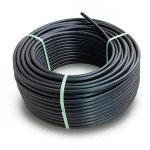 HDPE Plastic Coil Pipe PN 15.6 Bar PE 100 OD 32 mm SDR 9 Black