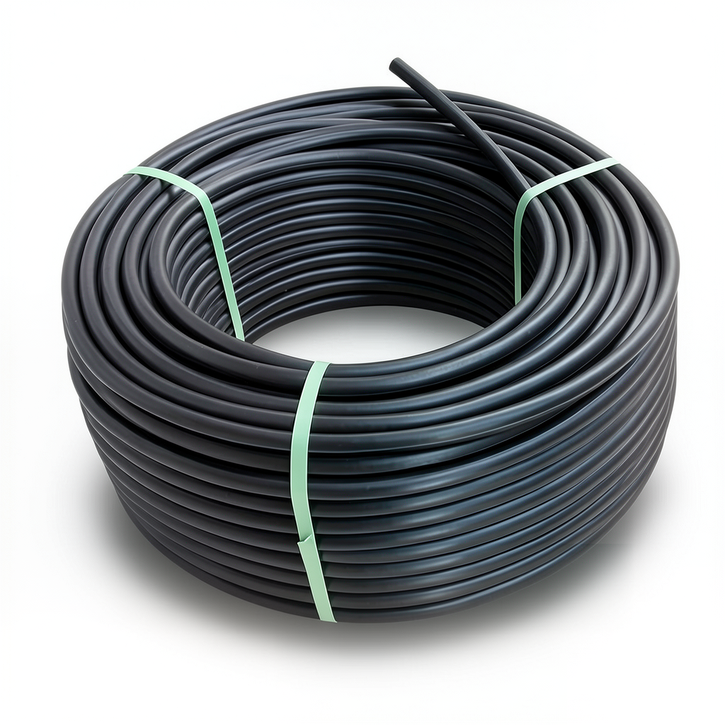 HDPE Plastic Coil Pipe PN 15.6 Bar PE 100 OD 32 mm SDR 9 Black