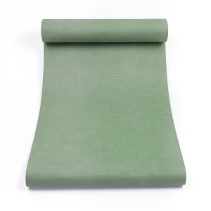 Italian Wallpaper Plain Design Green Color, Size 10mx1.06m, Model 72923