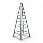 Al-Haddad Triangular Steel Towers for Electrical Works