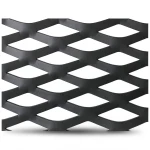 Hot Rolled Black Steel Expanded Metal Mesh Thickness 1.7 mm Width 1.22 m Length 2 m