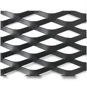 Hot Rolled Black Steel Expanded Metal Mesh Thickness 1.5 mm Width 1.22 m Length 2 m