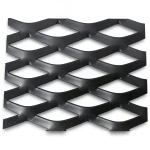 Hot Rolled Black Steel Expanded Metal Mesh Thickness 1.8 mm Width 1.22 m Length 6 m