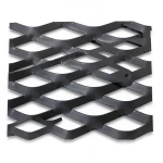 Hot Rolled Black Steel Expanded Metal Mesh Thickness 1.8 mm Width 1.22 m Length 7 m