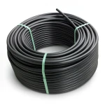 HDPE Plastic Coil Pipe Nominal Pressure 12.5 Bar PE 100, 160 mm SDR 11 Black