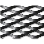 Hot Rolled Black Steel Expanded Metal Mesh Thickness 1.8 mm Width 1.22 m Length 7 m