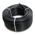 HDPE Plastic Coil Pipe Nominal Pressure 15.6 Bar PE 100 OD 110 mm SDR 9 Black
