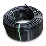 HDPE Plastic Coil Pipe PN 15.6 Bar PE 100 OD 125 mm SDR 9 Black