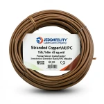 Stranded Copper Wire CU/PVC 150 sq mm Conductor, 450/750V, Brown Color | Jeddah Cables Company