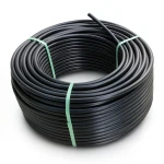 HDPE Plastic Coil Pipe Nominal Pressure 19.2 Bar PE 100 OD 16 mm SDR 7.4 Black