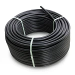 HDPE Plastic Coil Pipe PN 19.2 Bar PE 100, 32 mm Diameter, SDR 7.4, Black