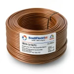 Stranded Copper Electric Wire CU/PVC 185mm2, 450/750 Volts, Brown | Jeddah Cables Company