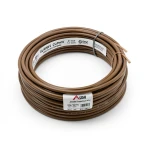 Stranded Copper Electric Wire CU/PVC 240mm2, 450/750V, Brown Color | Jeddah Cables Company