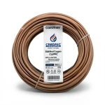 Stranded Copper Electric Wire CU/PVC 240mm2, 450/750V, Brown Color | Jeddah Cables Company