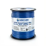 CU/PVC Stranded Copper Wire 35mm, 450/750V, Blue | Jeddah Cables Company