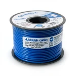 CU/PVC Stranded Copper Wire 35mm, 450/750V, Blue | Jeddah Cables Company