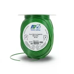 4sq mm Single Core Stranded Wire CU/PVC, 450/750 Rated Voltage, Green Color | Jeddah Cables Company