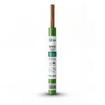 6mm2 Single Core Stranded Wire CU/PVC, 450/750 volts, Green Color | Jeddah Cables Company