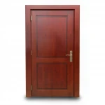 Cherry Block Board Interior Door with Inlay Design