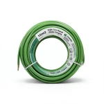 16mm2 Single Core Stranded Electrical Wire CU/PVC, 450/750V, Green Color | Jeddah Cables Company