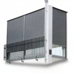 Electric Metal Roller Shutters for Commercial & Industrial Security