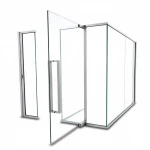 Aluminium Frame Hinged Glass Door