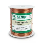 Copper Flexible Wire 0.5mm Size, 300/500 Voltage, PVC Insulation, 300ft Length | Al Fanar