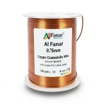 Copper Flexible Wire 0.75mm Size, 300/500V, PVC Insulation, 100 yards Length | Al Fanar