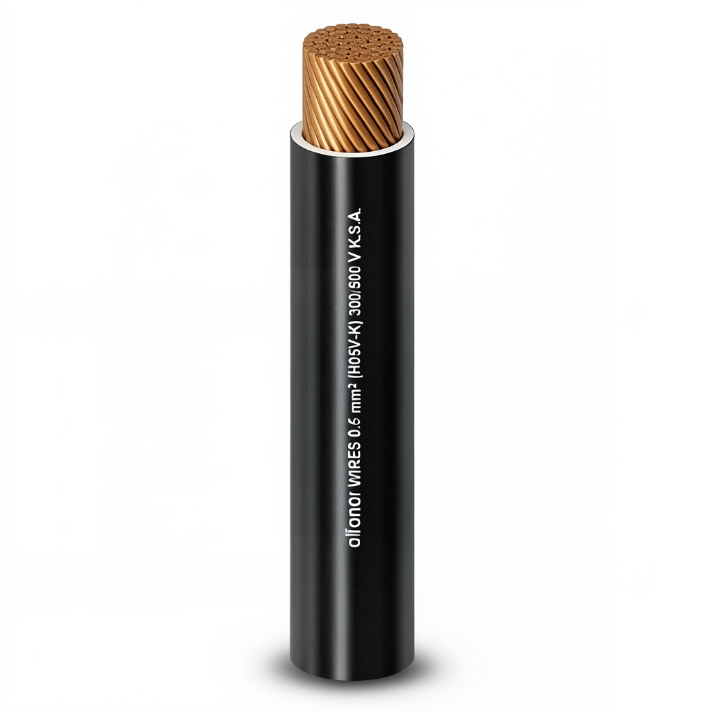 Alfanar 0.5mm2 Flexible Copper Wire 300/500V PVC Insulation 300ft | Al Fanar