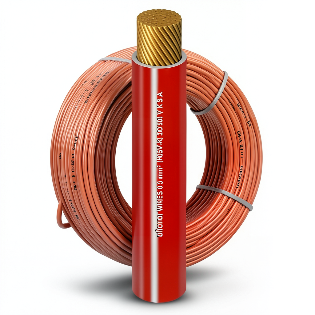 PVC Insulation Flexible Copper Wire 70sq mm, 450/750V | Al Fanar