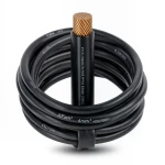 Flexible Copper Wire 4mm2 450/750V Heat Resistant PVC Insulation, Black | Al Fanar