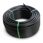 HDPE Plastic Coil Pipe Nominal Pressure 12.5 Bar PE 100, 160 mm SDR 11 Black