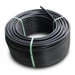 HDPE Plastic Coil Pipe Nominal Pressure 15.6 Bar PE 100 OD 20 mm SDR 9 Black