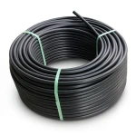 HDPE Plastic Coil Pipe PN 15.6 Bar PE 100 OD 32 mm SDR 9 Black