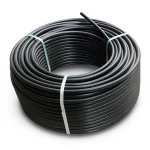 HDPE Plastic Coil Pipe PN 15.6 Bar PE 100 OD 40 mm SDR 9 Black